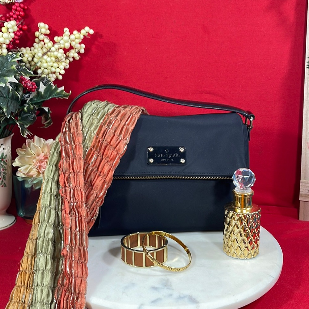 Kate Spade Black Nylon Crossbody/Handbag